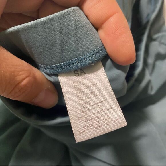 WEISSMAN solo Dance Costume 2 piece Sage green MT10241 S9771 top skirt SA adult - Picture 8 of 13